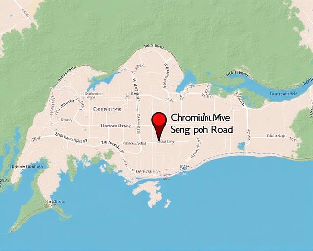 Map showing Chromium Drive location in Singapore